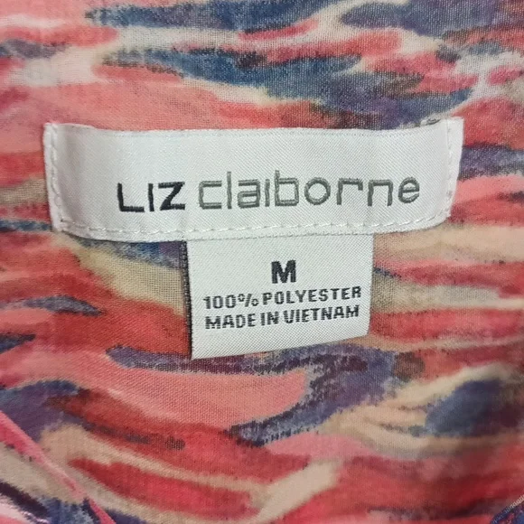 Liz Claiborne button down blouse - Picture 3 of 6